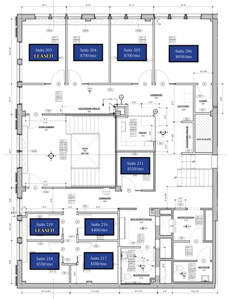 221 N 6th St, Lafayette, IN for lease - Site Plan - Image 2 of 7