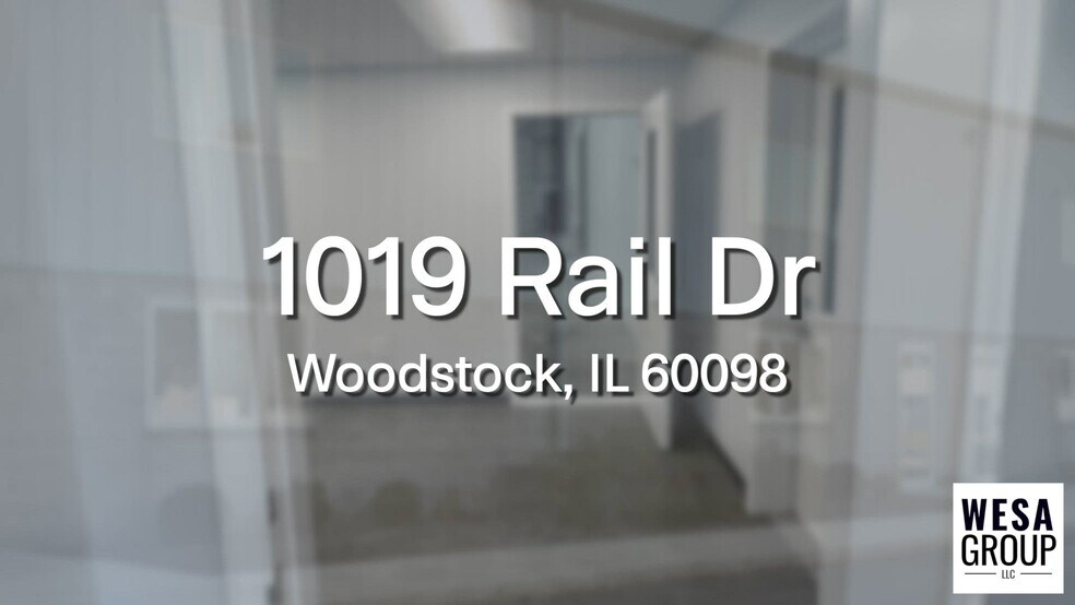 1019 Rail Dr, Woodstock, IL à louer - Vidéo sur l’inscription commerciale - Image 2 de 16