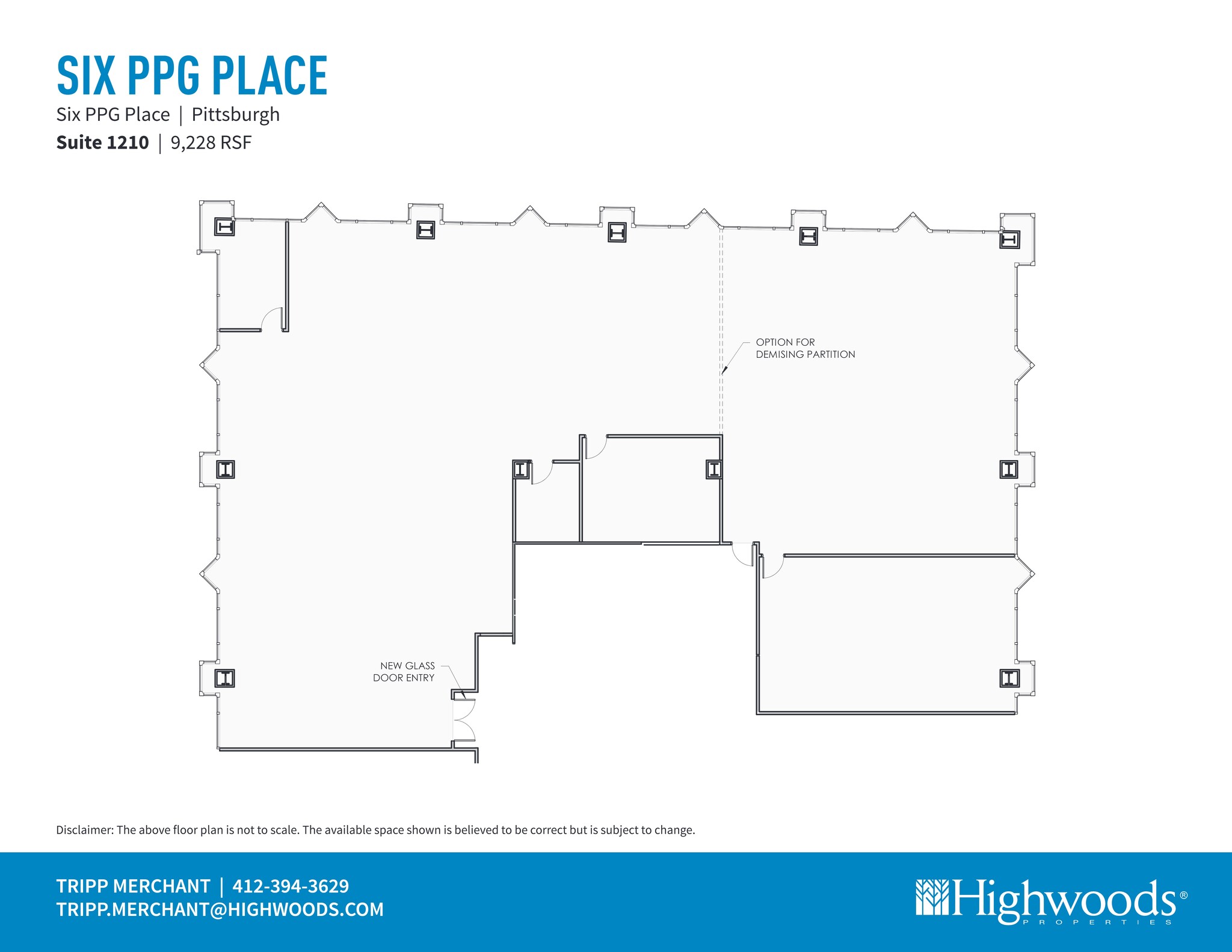 1 PPG Pl, Pittsburgh, PA à louer Plan de site- Image 1 de 1