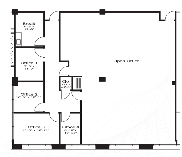 2999 Douglas Blvd, Roseville, CA à louer Plan d’étage- Image 1 de 1