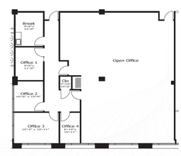 2999 Douglas Blvd, Roseville, CA à louer Plan d’étage- Image 1 de 1