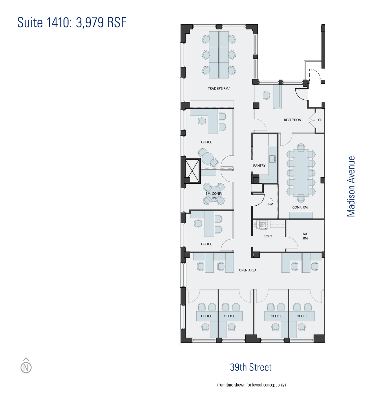 270 Madison Ave, New York, NY for lease Floor Plan- Image 1 of 1