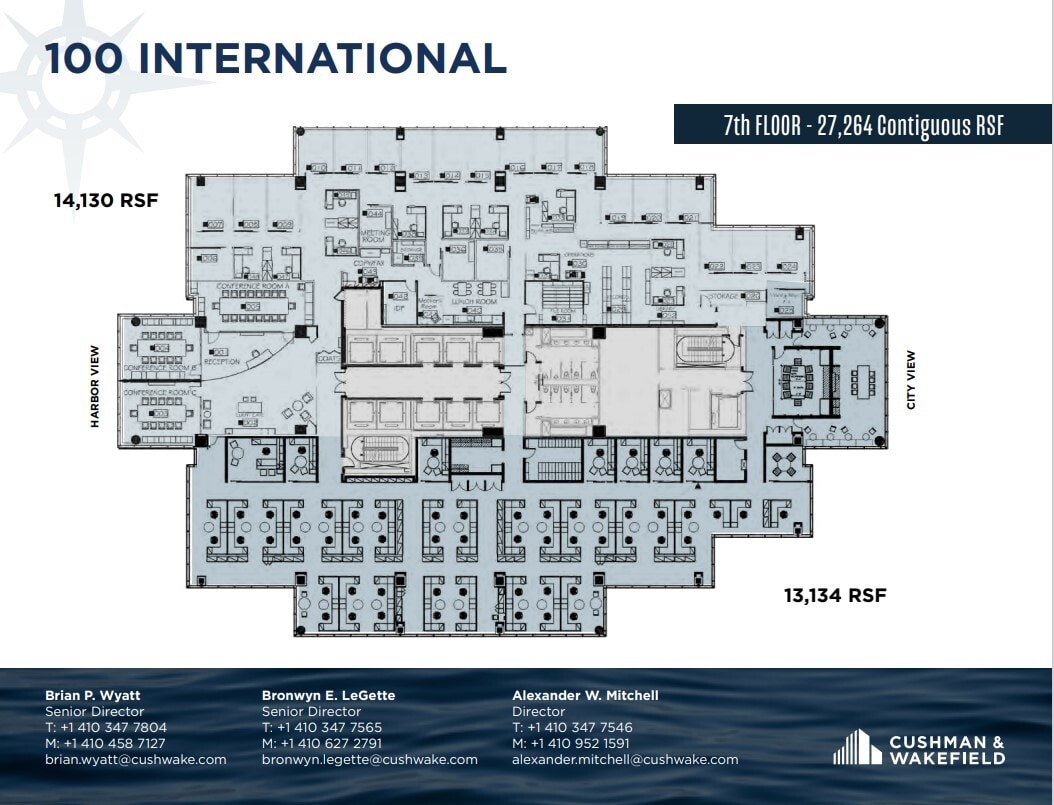 100 International Dr, Baltimore, MD for lease Floor Plan- Image 1 of 1
