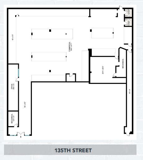 266 W 135th St, New York, NY for lease Floor Plan- Image 1 of 1