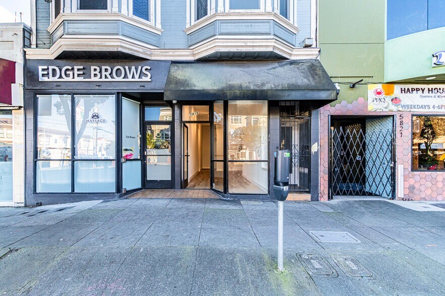 5813-5815 Geary Blvd, San Francisco, CA à louer - Photo du bâtiment - Image 2 de 3