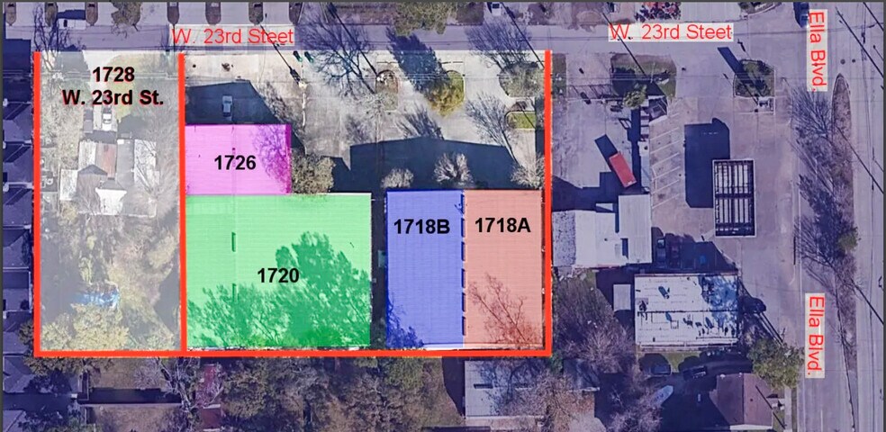 1720-1726 W 23rd St, Houston, TX à vendre - Photo du bâtiment - Image 3 de 56