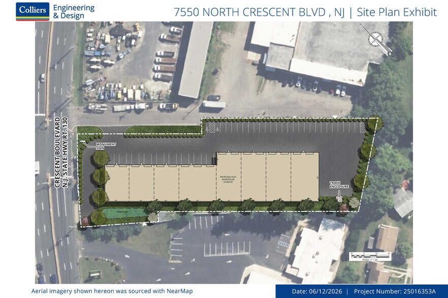 7550 N Crescent Blvd, Pennsauken, NJ à louer - Photo du bâtiment - Image 2 de 11