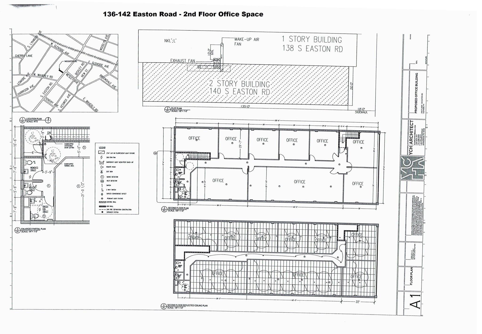 140 S Easton Rd, Glenside, PA à vendre Plan de site- Image 1 de 1