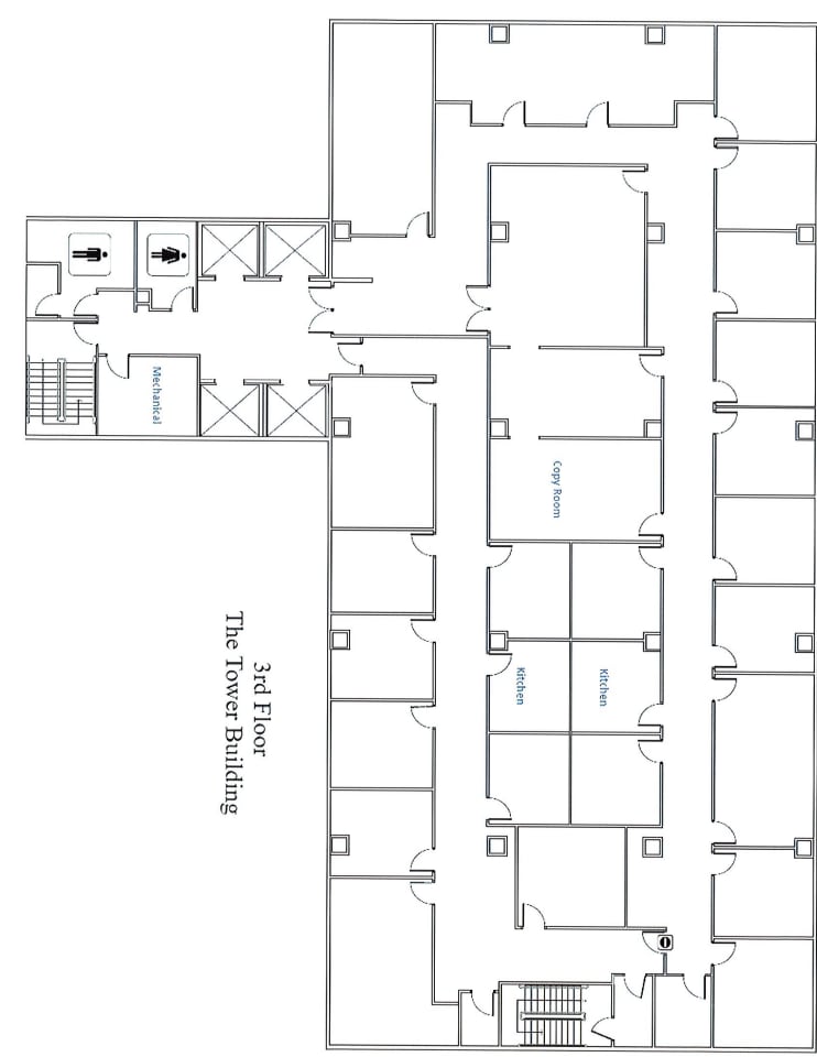 323 Center St, Little Rock, AR à louer Plan d’étage- Image 1 de 1