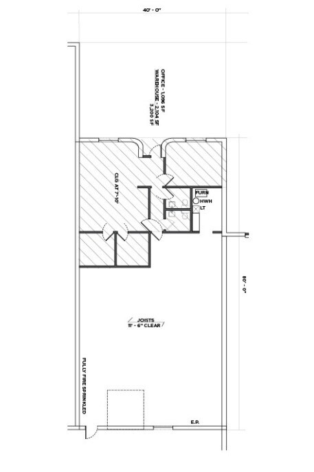 105 NW Old Highway 8 NW, Saint Paul, MN à louer Plan d’étage- Image 1 de 1