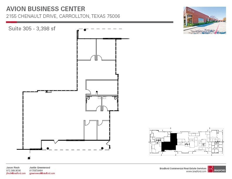 2155 Chenault Dr, Carrollton, TX for lease Floor Plan- Image 1 of 1