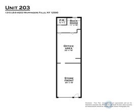 1299 Route 9, Wappingers Falls, NY for lease Floor Plan- Image 2 of 19