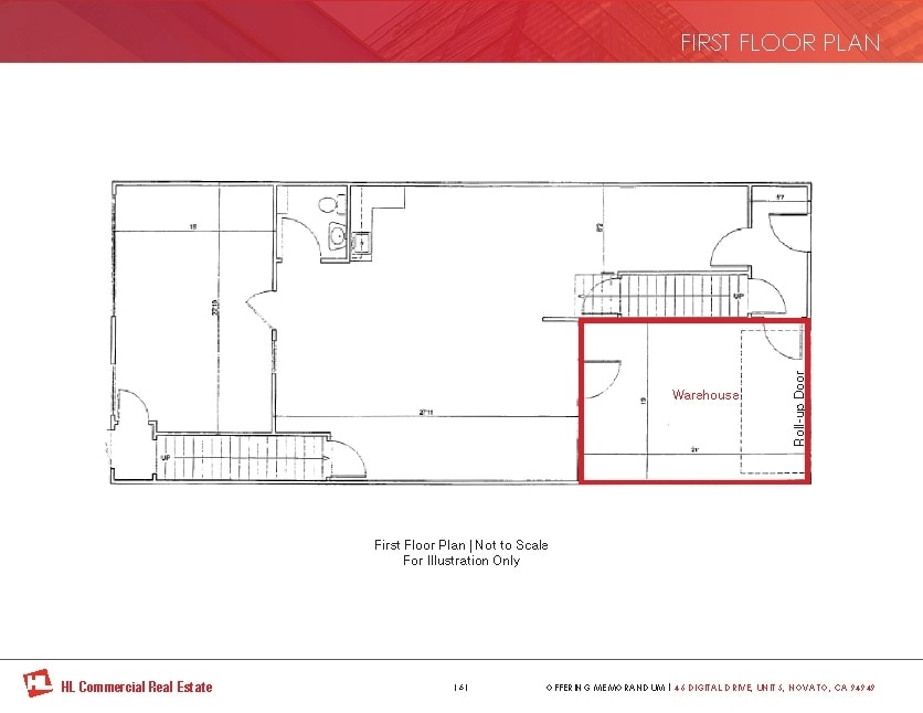 46 Digital Dr, Novato, CA 94949 - Unit 5 -  - Floor Plan - Image 2 of 5