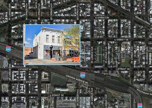 727 8th St SE, Washington, DC - Aérien  Vue de la carte