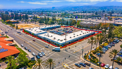 165 W Hospitality Ln, San Bernardino, CA - Aérien  Vue de la carte - Image1