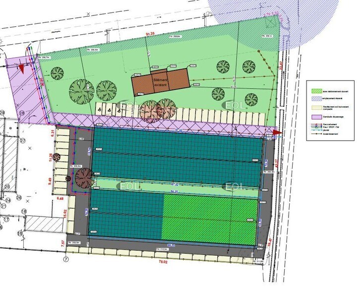 Terrain dans Meyrargues à vendre - Plan de site - Image 2 de 2