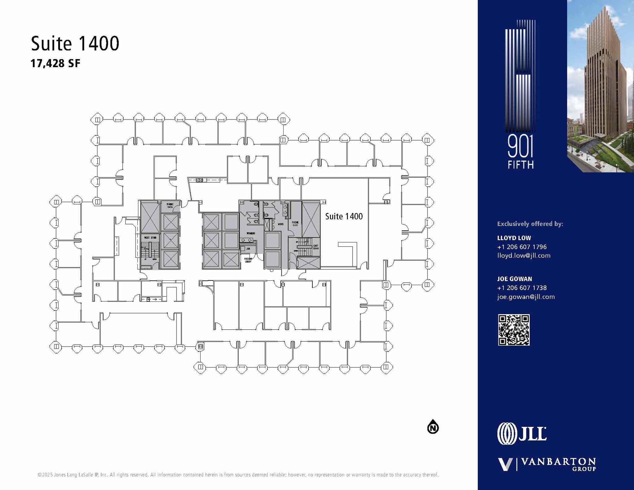901 5th Ave, Seattle, WA for lease Floor Plan- Image 1 of 1