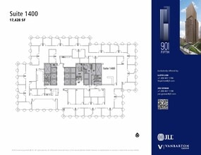 901 5th Ave, Seattle, WA for lease Floor Plan- Image 1 of 1