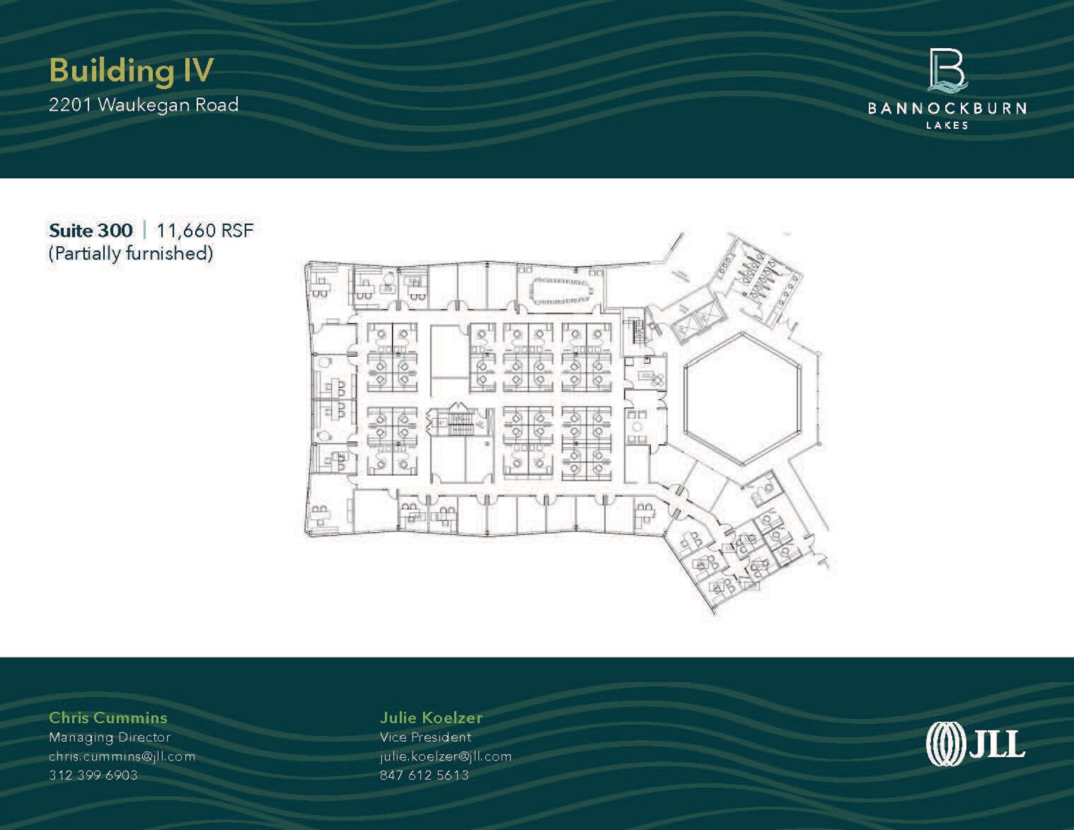 2333 Waukegan Rd, Bannockburn, IL for lease Floor Plan- Image 1 of 1