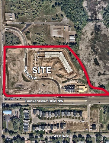 North 7th Ave & Bunker Lake Blvd, Andover, MN à louer - Photo du bâtiment - Image 3 de 3