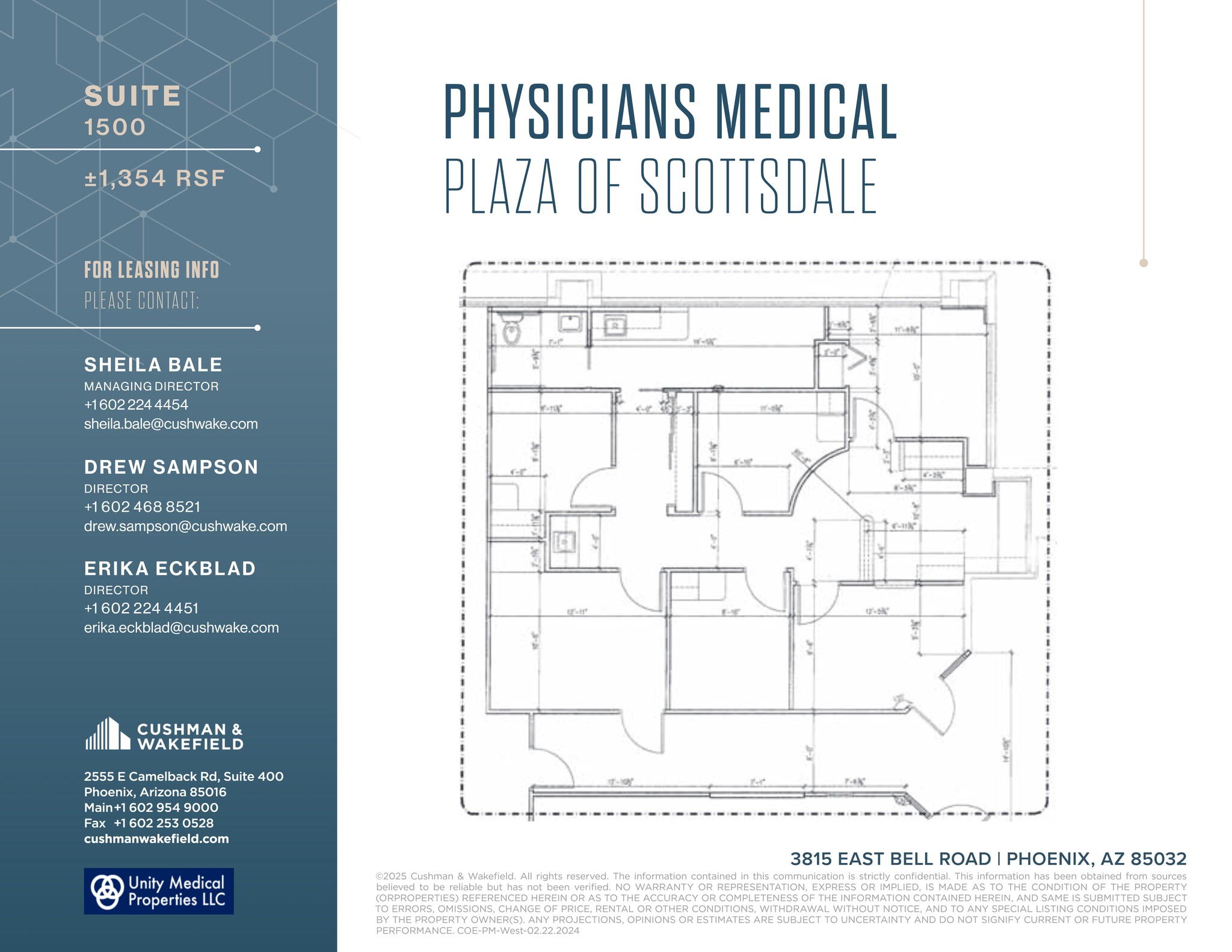 3815 E Bell Rd, Phoenix, AZ for lease Site Plan- Image 1 of 1