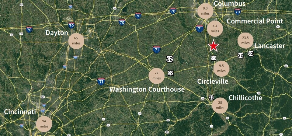 0 S US Highway 23, Ashville, OH à vendre - Aérien - Image 2 de 3