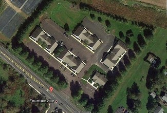 5049 Swamp Rd, Fountainville, PA - Aérien  Vue de la carte