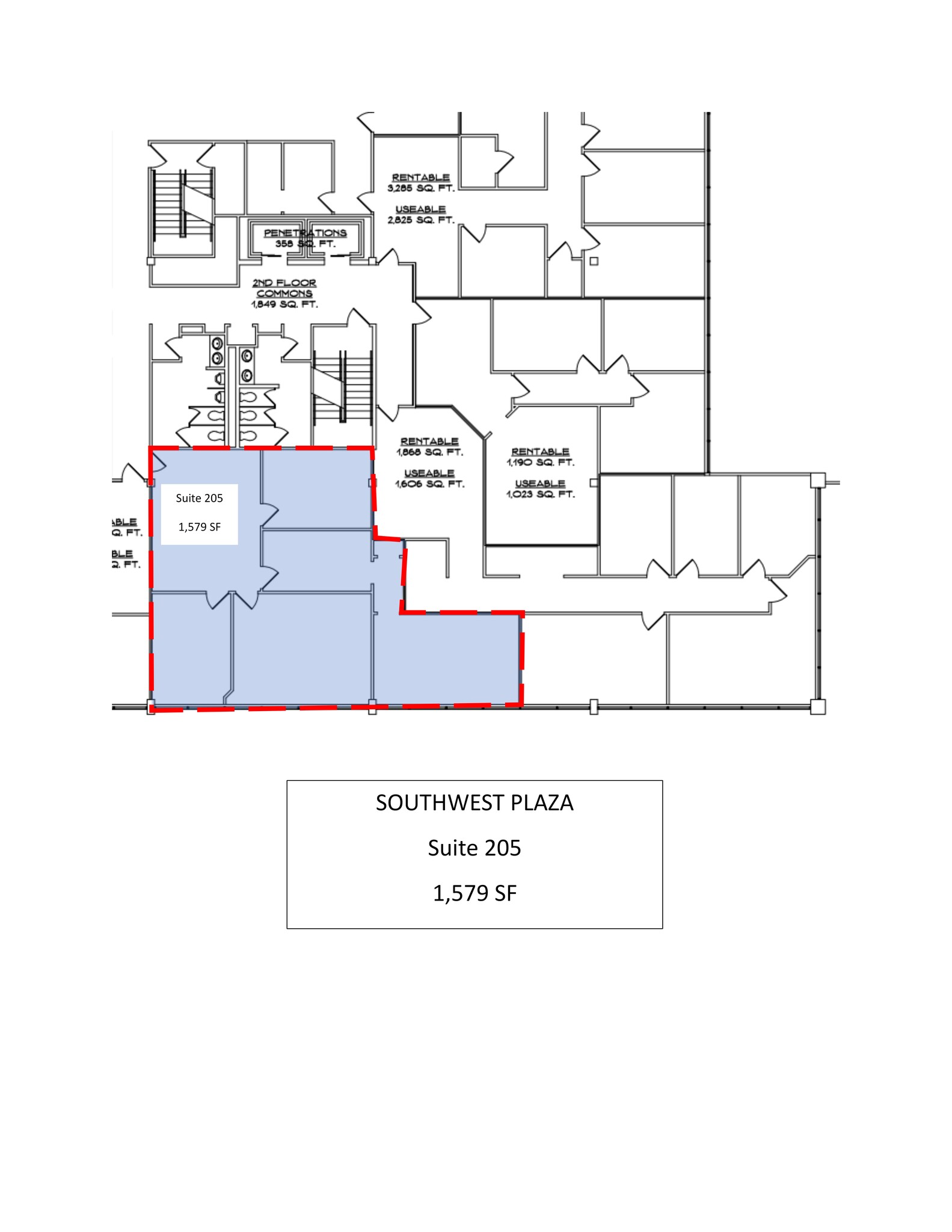 1031 Andrews Hwy, Midland, TX à louer Plan de site- Image 1 de 1