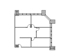 4100 Alpha Rd, Dallas, TX à louer Plan d’étage- Image 1 de 1