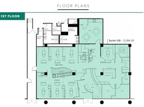 6500 Rock Spring Dr, Bethesda, MD à louer Plan d’étage- Image 1 de 1