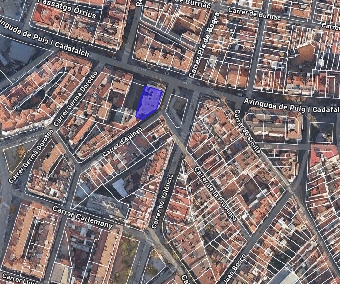 Avinguda de Puig i Cadafalch, 195, Mataró, Barcelona for sale - Plat Map - Image 2 of 2