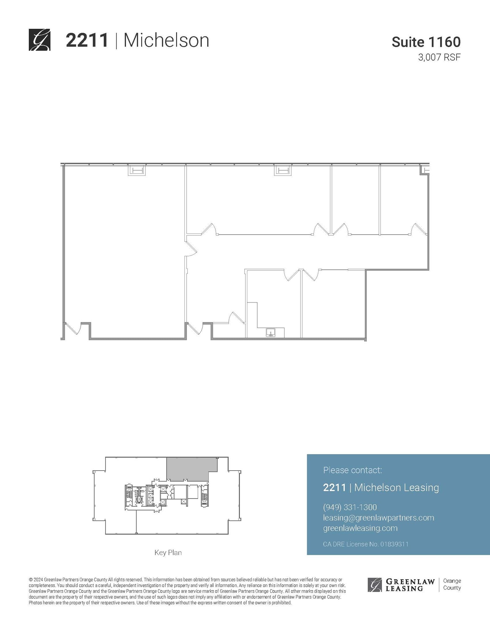 18201 Von Karman Ave, Irvine, CA for lease Floor Plan- Image 1 of 1