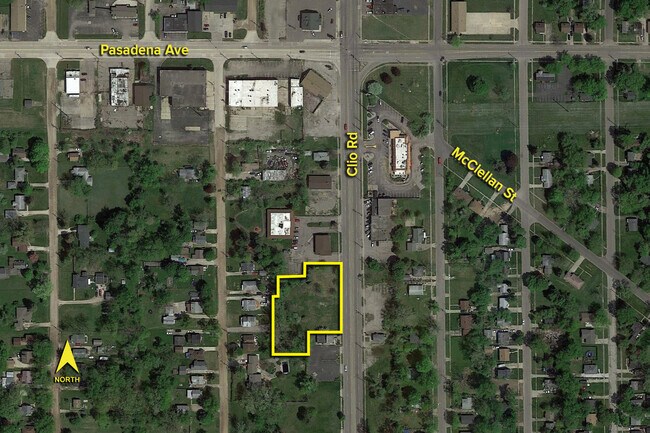 Plus de détails pour 3101 Clio Rd, Flint, MI - Terrain à vendre