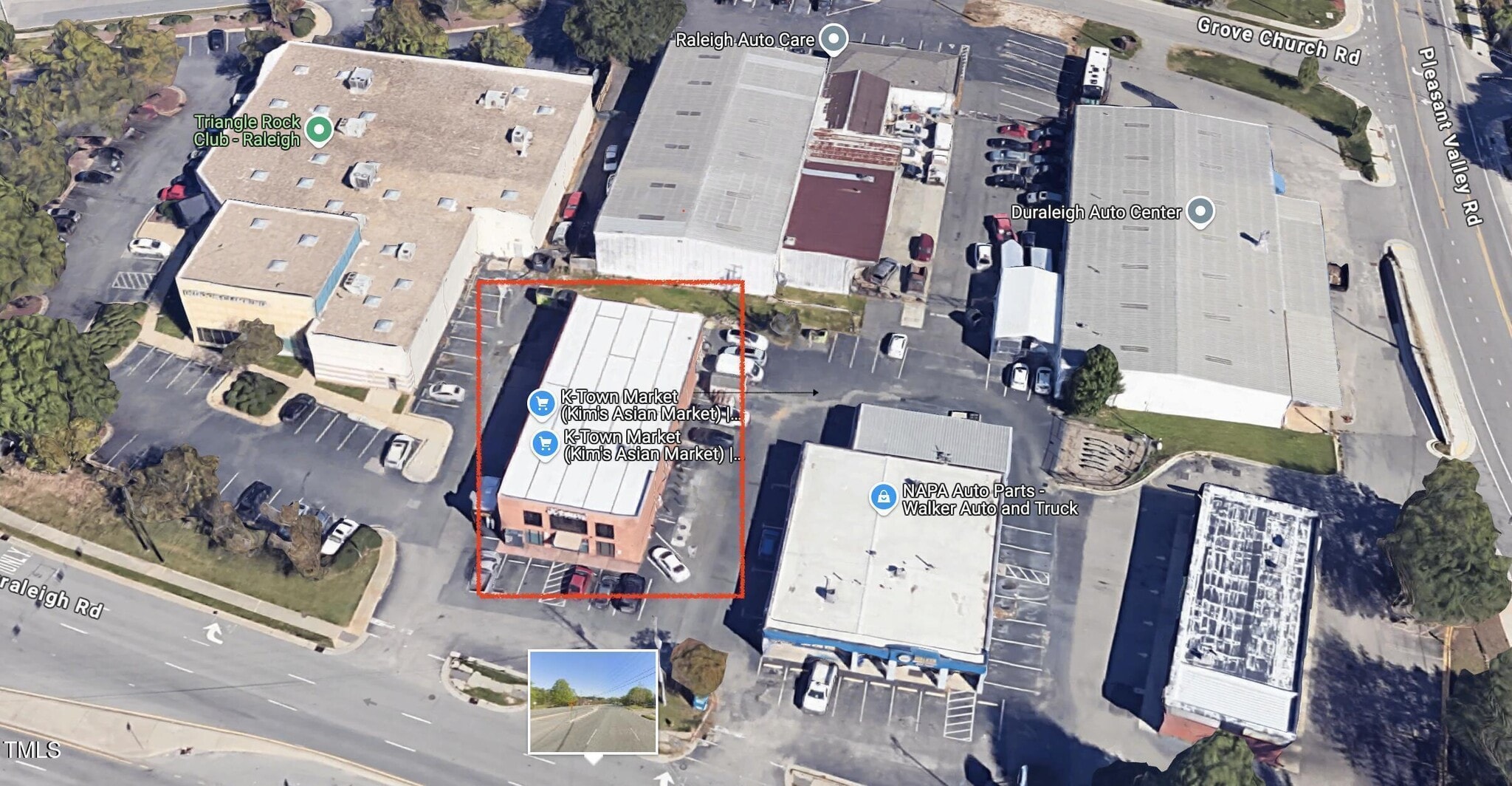 6014 Duraleigh Rd, Raleigh, NC à louer Aérien- Image 1 de 10