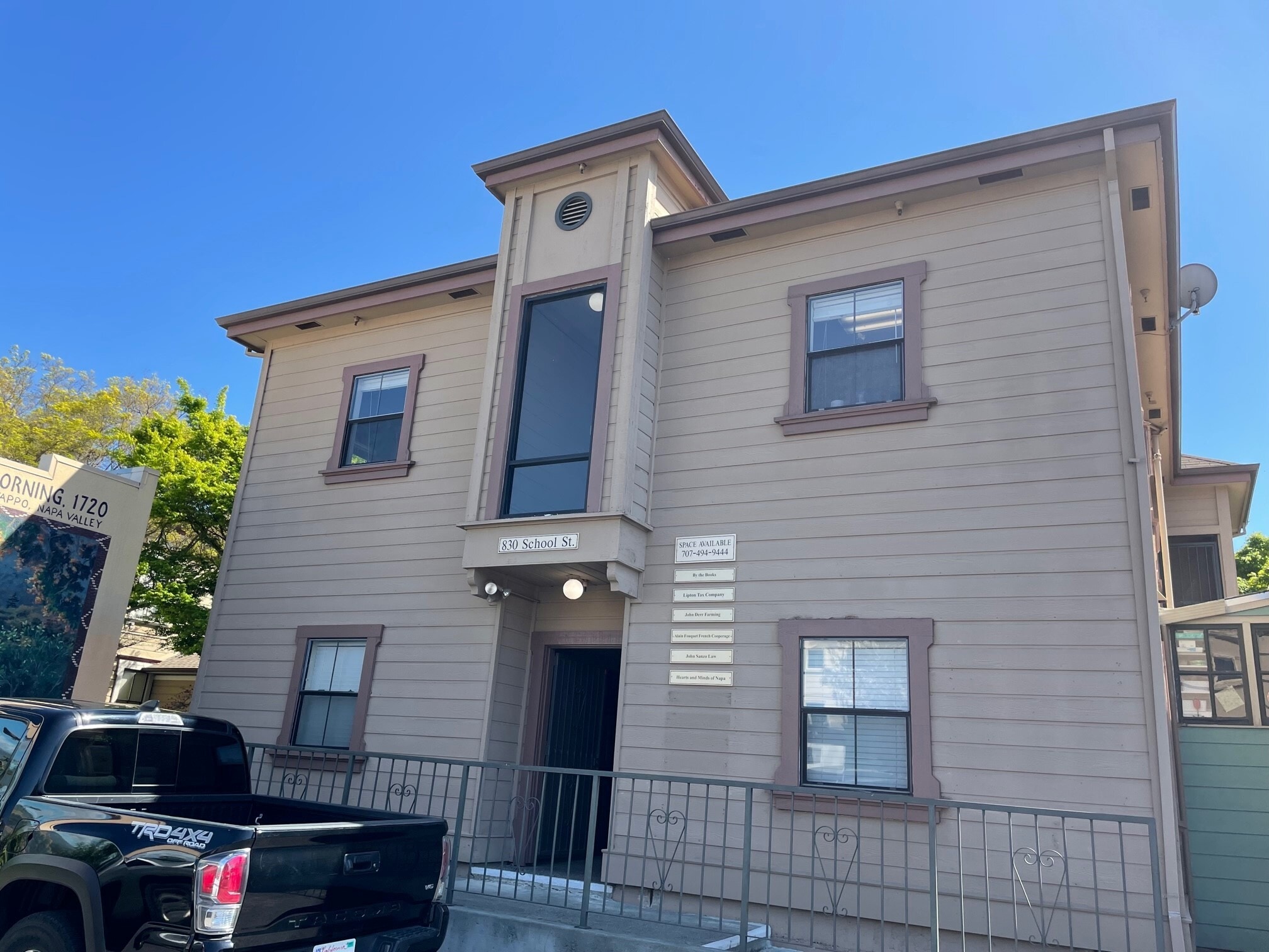 830 School St, Napa, CA for lease Building Photo- Image 1 of 3