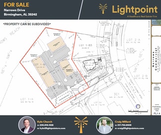 Plus de détails pour 115 Narrows Dr, Birmingham, AL - Terrain à vendre