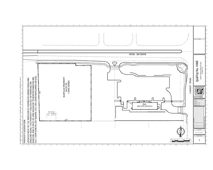 2761 E Baseline Rd, Gilbert, AZ à vendre - Plan cadastral - Image 1 de 1