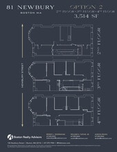 81 Newbury St, Boston, MA for lease Floor Plan- Image 1 of 1