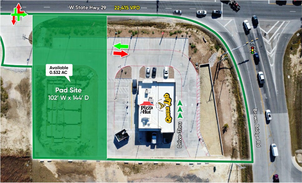 13890 W State Highway 29, Liberty Hill, TX à louer - Photo du bâtiment - Image 2 de 5