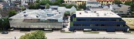3100 Edloe St, Houston, TX - AERIAL  map view