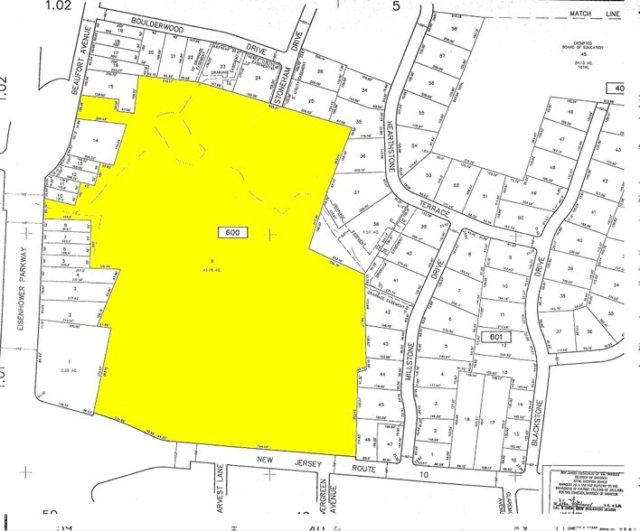 290 W Mount Pleasant Ave, Livingston, NJ à louer - Plan cadastral - Image 2 de 25