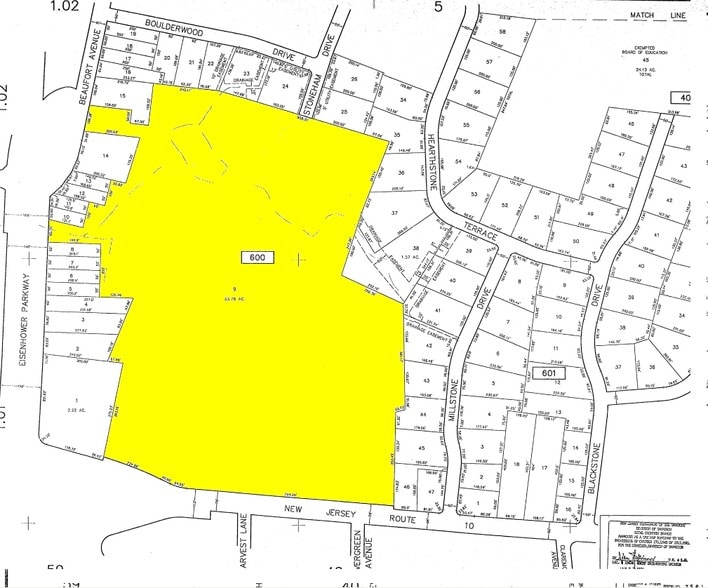 290 W Mount Pleasant Ave, Livingston, NJ for lease - Plat Map - Image 2 of 25