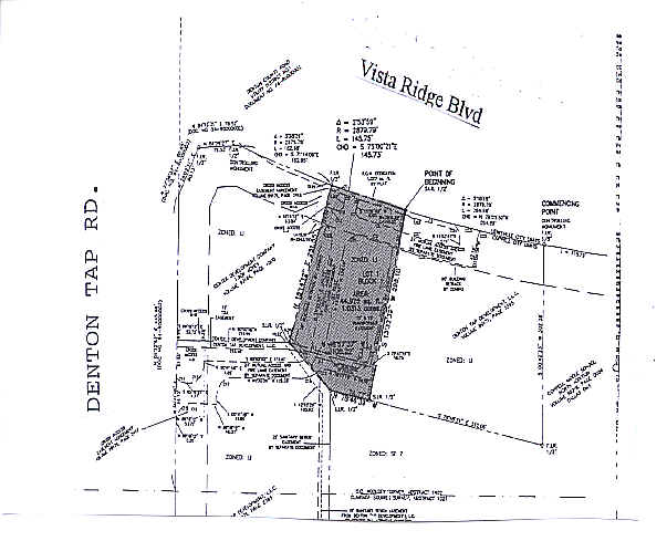 121 State Highway 121, Coppell, TX for sale Plat Map- Image 1 of 1