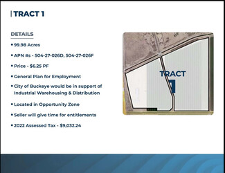 More details for NEC Broadway Rd & MC-85, Buckeye, AZ - Land for Sale