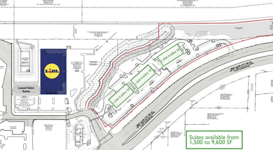 5696 W Gate City Blvd, Greensboro, NC for lease Map- Image 1 of 1