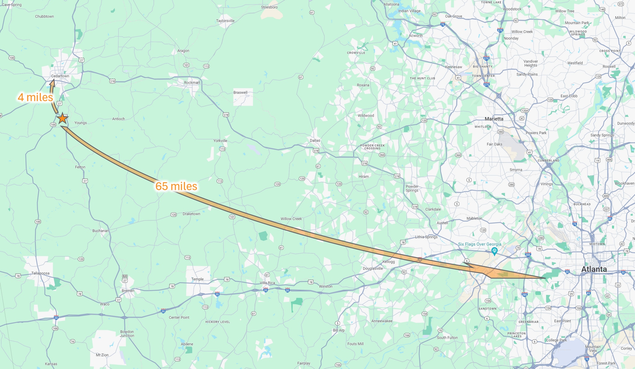 Buchanan, Cedartown, GA à vendre Photo principale- Image 1 de 6