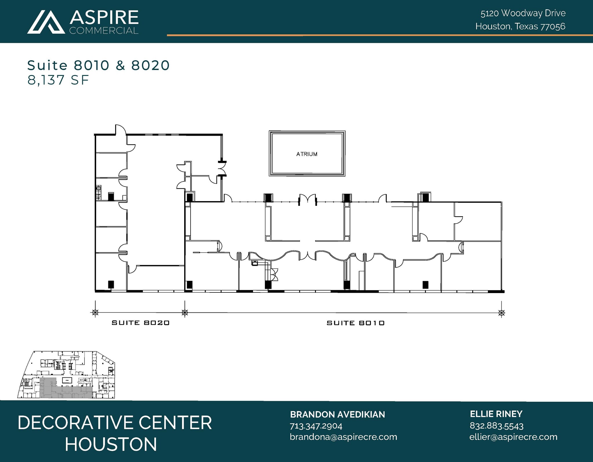 5120 Woodway Dr, Houston, TX for lease Floor Plan- Image 1 of 2