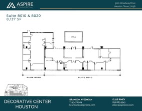 5120 Woodway Dr, Houston, TX for lease Floor Plan- Image 1 of 2