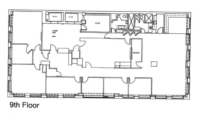 215 S Broad St, Philadelphia, PA à louer Plan d’étage- Image 1 de 1