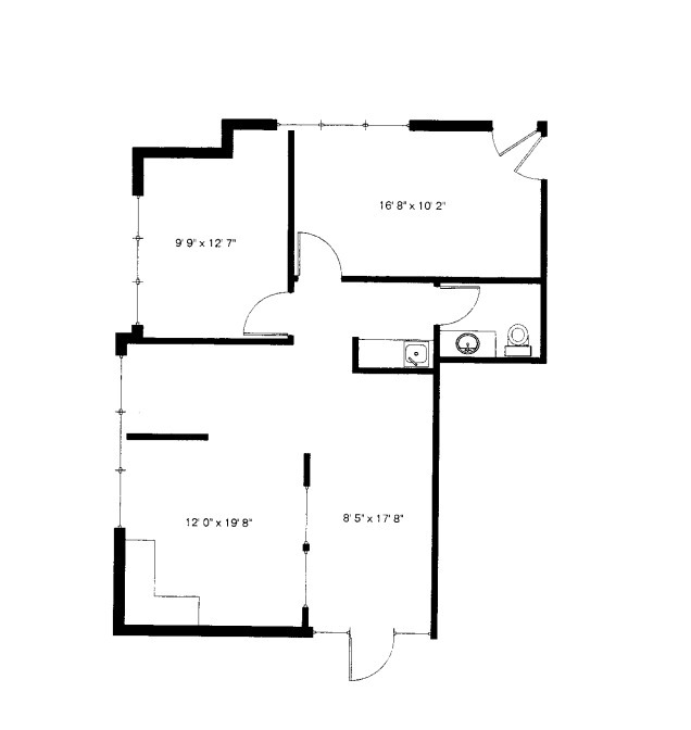 2921 E Fort Lowell Rd, Tucson, AZ for lease Floor Plan- Image 1 of 1